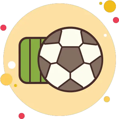  Football 2 Icon In Circle Bubbles Style Aesthetic Bbc Iplayer Icon Png Soccer Ball Vector Icon