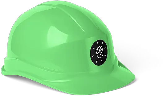  Power2all Solid Png Construction Helmet Png