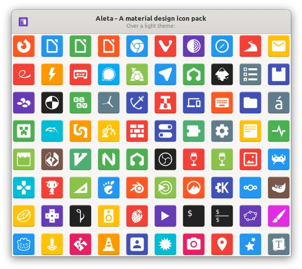  Aleta Icon Pack Gnomelookorg Dot Png All Categories Icon