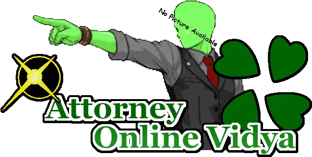  Ao Vidya Cartoon Png Ace Attorney Logo