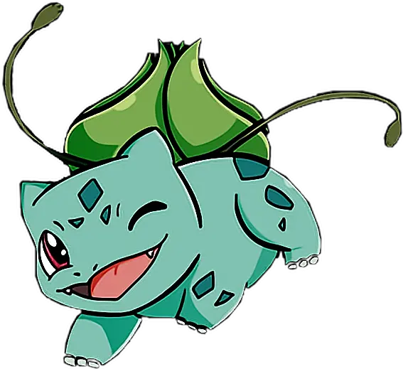  Bulbasaur Pokémon Credittoartist Dizzyleaf Freetoedit Drawing Of Bulbasaur Png Bulbasaur Transparent