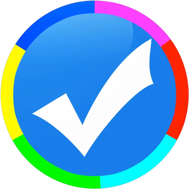  Fast Notes Pro Right Mark Blue Png Verified User Icon