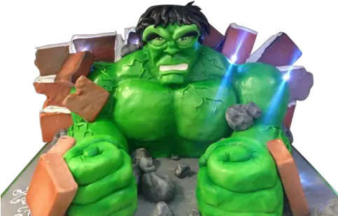  The Incredible Hulk By 3d Cakes Hulk Png Incredible Hulk Logo