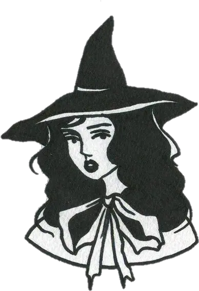  Download Png Aesthetic Witch Drawing Witch Transparent Background