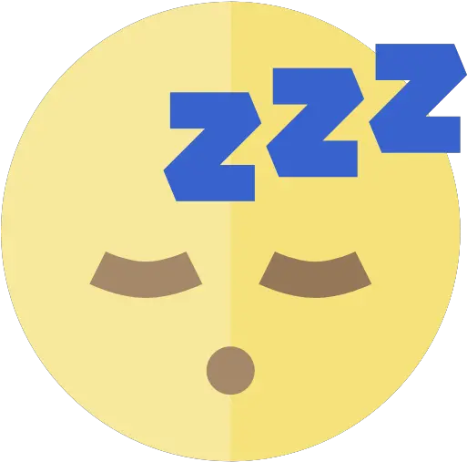  Emoticons Emoji Feelings Smileys Sleep Icon Sleep Flat Icon Png Sleep Icon