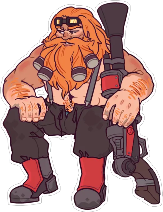  Barik Paladins Tumblr Paladins Barik Art Png Paladins Png