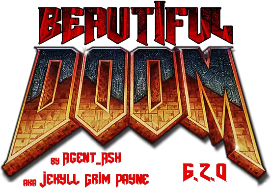  Beautiful Doom 620 News Mod Db Doom 2 Logo Png Blood Puddle Transparent