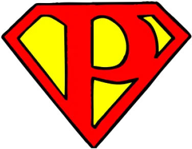  P Transparent Superman Picture 1158451 F Letter Logo Png Superman Logo A