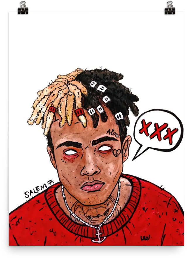  Xxxtentacion Transparent Png Png Of Xxxtentacion Hd Xxxtentacion Png