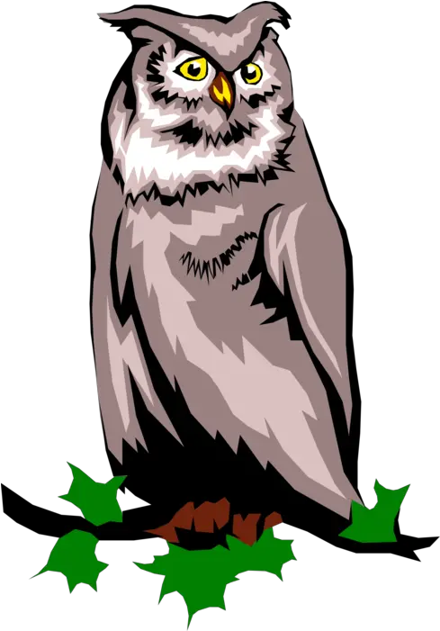  Wise Old Owl Symbol Of Wisdom Vector Image Png Wise Owl Icon