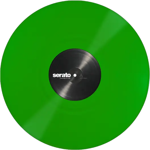  Serato Performance Series Official Control Vinyl 2xlp In Green Serato Png Vinyl Png