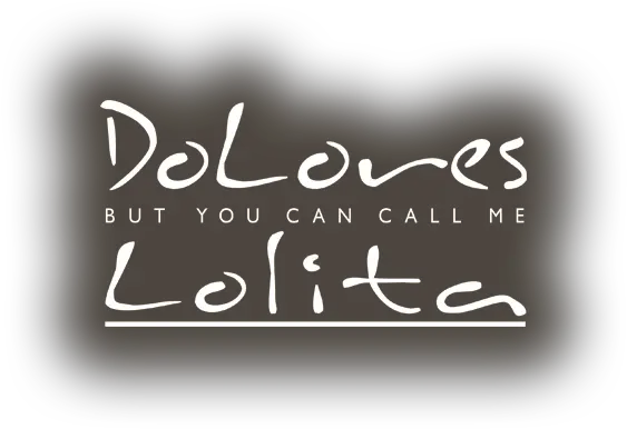  Dolores Lolita Dolores But You Can Call Me Lolita Logo Png S Icon Calligraphy