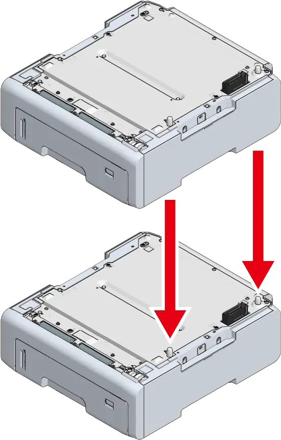  Installing The Expansion Tray Unit Oki Portable Png Kyocera Icon Phone Cases