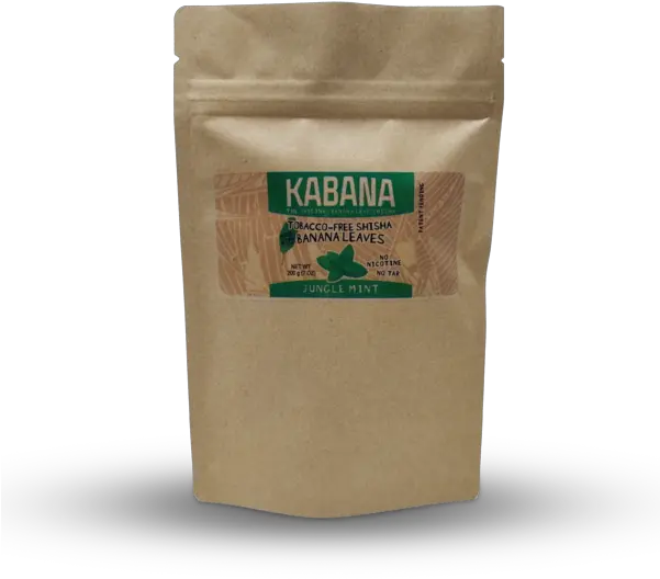  Kabana Banana Leaf Shisha 200g Jungle Mint Gunny Sack Png Banana Leaves Png