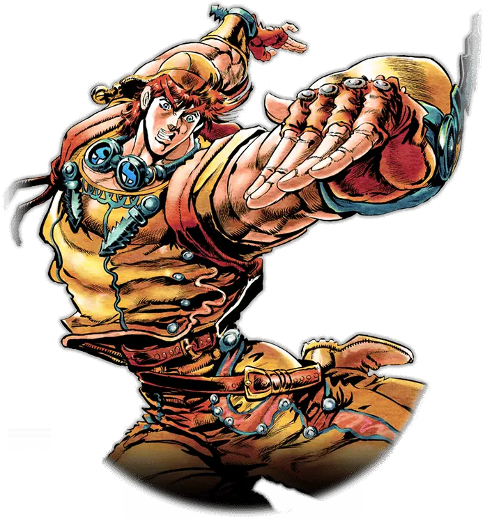  Ssr Joseph Joestar Yarn Barrier Jojoss Wiki Joseph Joestar Orange Png Joseph Joestar Icon