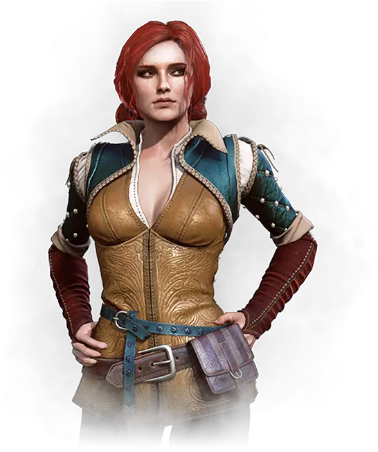  Triss Merigold Biography The Witcher 3 Wild Hunt Triss Merigold Png Witcher 3 Spiral Icon