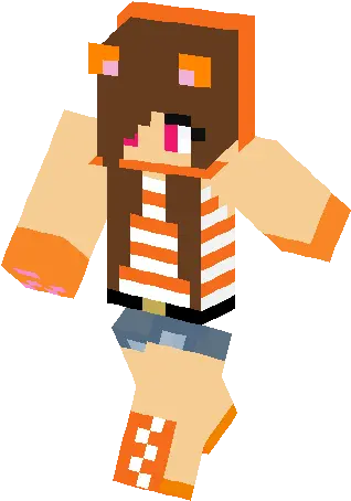  Scarlet Mew Skin Minecraft Skins Illustration Png Mew Png