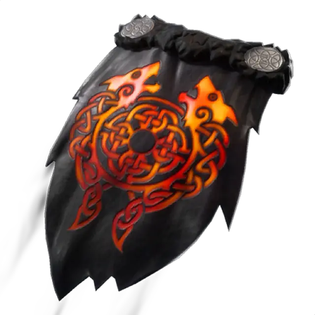  Molten Crested Cape Back Bling Fortnite Wiki Fortnite Molten Crested Cape Png Cape Png