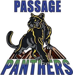  Passage Middle School Adelphi University Png Panthers Logo Images