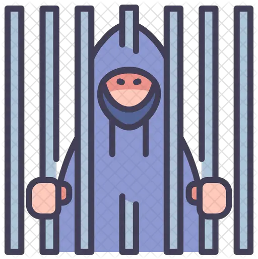  Hacker Prison Icon Hacker In Jail Cartoon Png Hacker Png