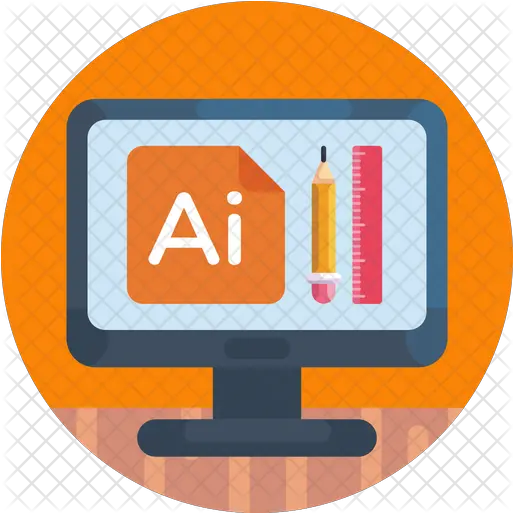  Adobe Illustrator Icon Of Flat Style Adobe Illustrator Png Illustrator Logo Png