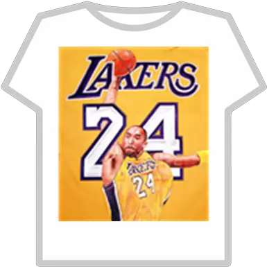  Kobe Bryantautographsignedjersey5 Roblox Active Shirt Png Kobe Bryant Png