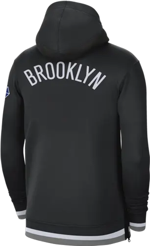  Veste Nba Showtime Nets Brooklyn Icon Edition Nba 75th Brooklyn Nets Hoodie Png Brooklyn Icon