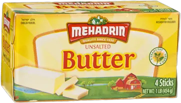  Product Listing 1 Stick Mehadrin Butter Png Stick Of Butter Png