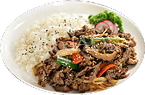  Download Bulgogi Rice Bowl Bulgogi Png Image With No Bowl Rice Hat Png