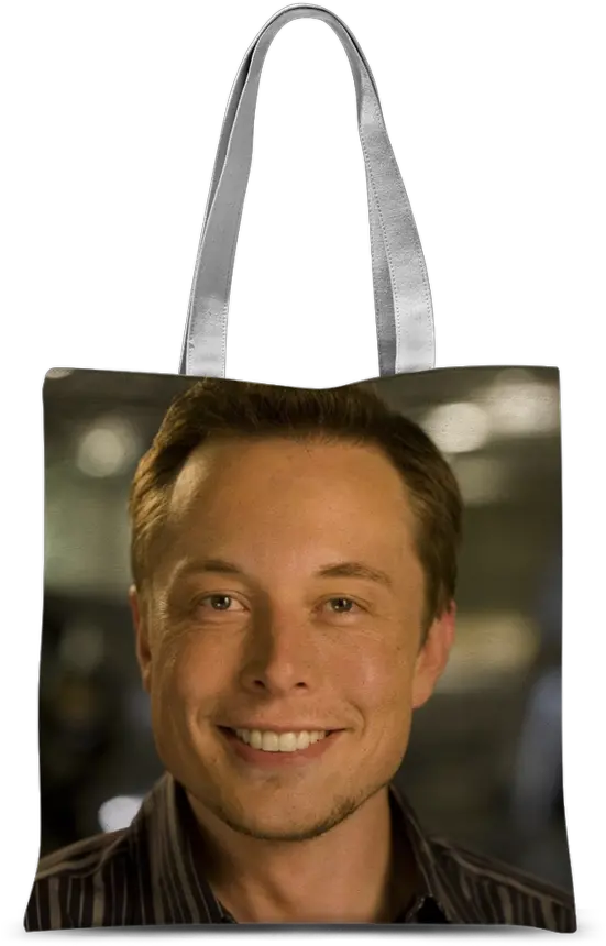  Elon Musk Sublimation Tote Bag Elon Musk Face Change Png Elon Musk Png