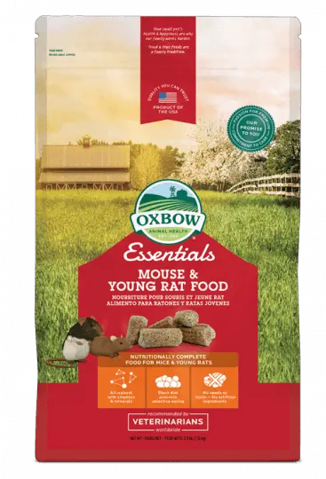  Oxbow Animal Health Essentials Mouse Mouse And Rat Oxbow Food Png Rats Png