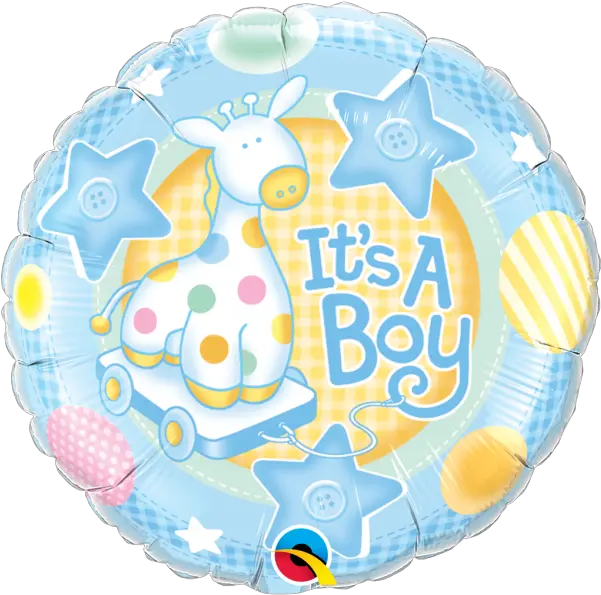  Itu0027s A Boy Soft Giraffe Balloon A Boy Balloon Png Its A Boy Png