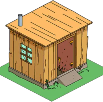  Tapped Out Wiki Groundskeeper Willie Shack Simpsons Png Shack Png