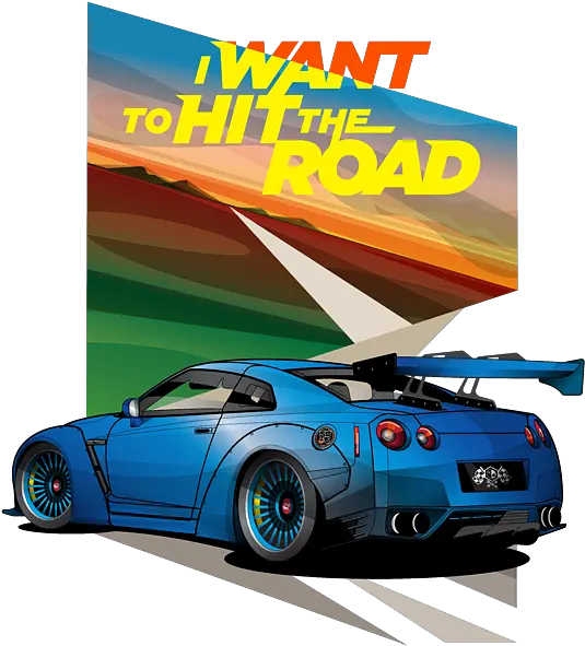  Nissan Gtr R35 Blue Puzzle Nissan Png Roy Stock Icon