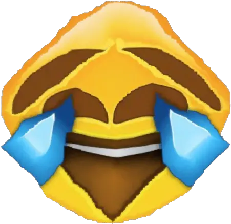  He Laughed So Hard His Head Is Deformed Clip Art Png Laughing Emoji Meme Png