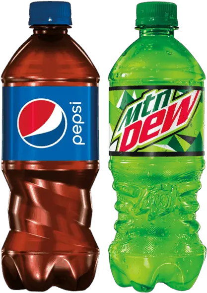  Download Hd 75 For Pepsi Cola Bottles Pepsi Caffeine Free Mountain Dew Png Pepsi Bottle Png