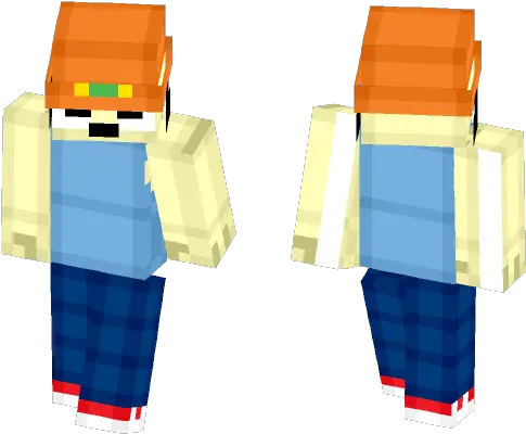  Parappa The Rapper Minecraft Skin Cartoon Png Parappa The Rapper Logo