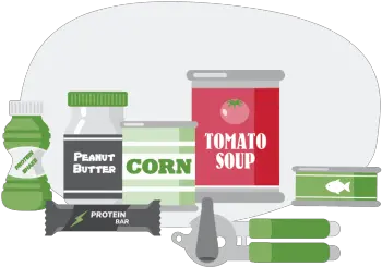  Food Readygov Food Supply In Emergency Kit Png Fema Icon