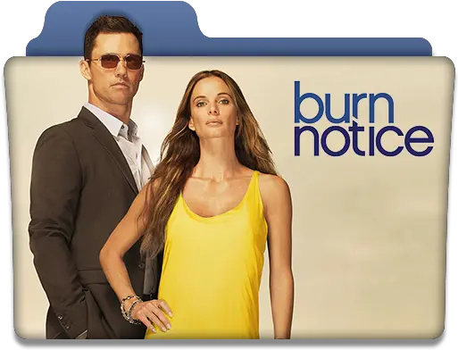  Burn Notice 2007 Folder Icon Designbust Burn Notice Season 5 Png V For Vendetta Folder Icon