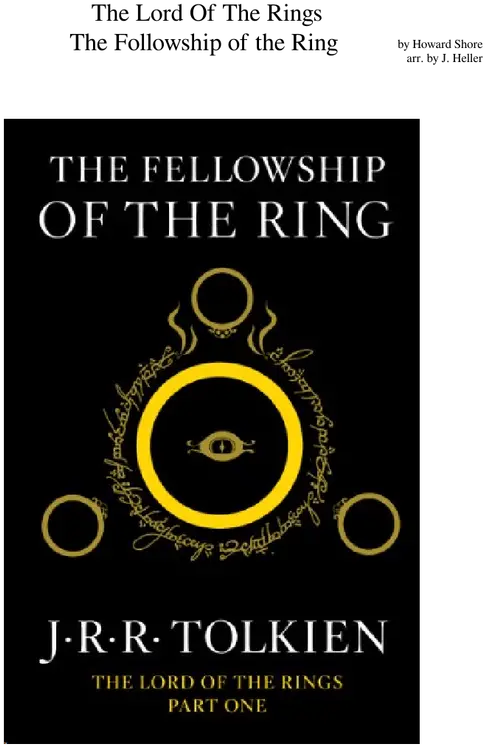  Lord Of The Rings Ring Png The Fellowship Of The Ring Fellowship Of The Ring Part 1 Book Lord Of The Ring Logo