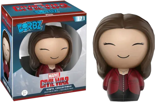  Captain America Civil War Scarlet Witch Dorbz Vinyl Figure Png Scarlet Witch Transparent