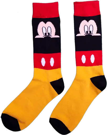  Disney Mickey Mouse Outfit Socks Sock Png Socks Png