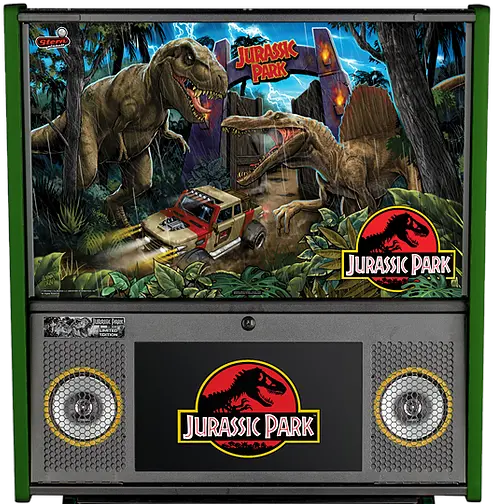  Pinball Pirate Stern Jurassic Park Jurassic Park Premium Backglass Png Jurassic Park Png