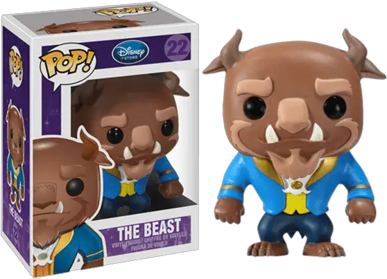  Disney Beauty And The Beast Beast Pop Vinyl Figure Beast Pop Png Beauty And The Beast Png