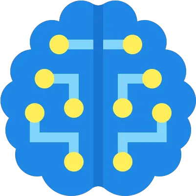  Artificial Intelligence Icon In Color Style Dot Png Artificial Intelligence Icon