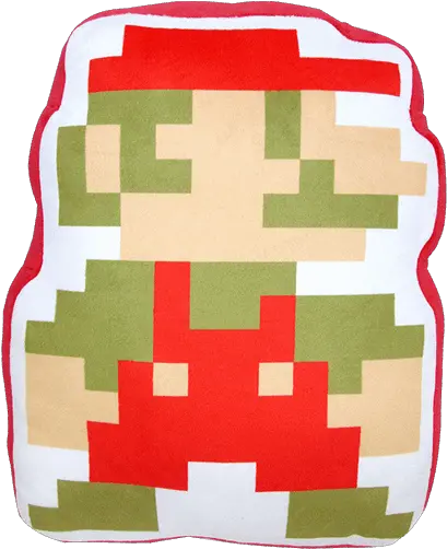  Nintendo 8bit Mario 14 Pillow 8 Bit Super Mario Png 8 Bit Mario Png