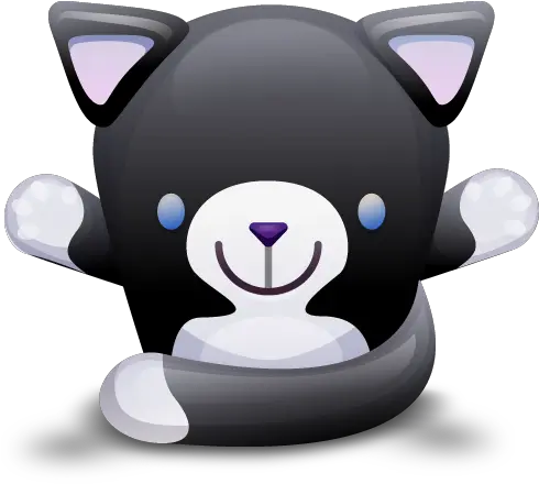  Black Cat White Icon Download Free Icons Cat Png Black Cat Icon