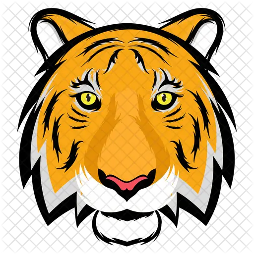  Tiger Face Icon Clip Art Png Tiger Face Png