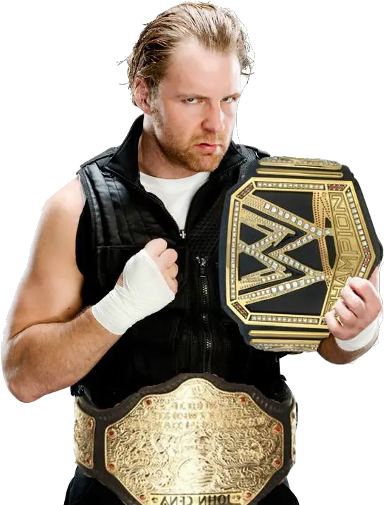  Download Dean Ambrose Wwe World Heavyweight Champion Wwe Jon Moxley Png Wwe Championship Png
