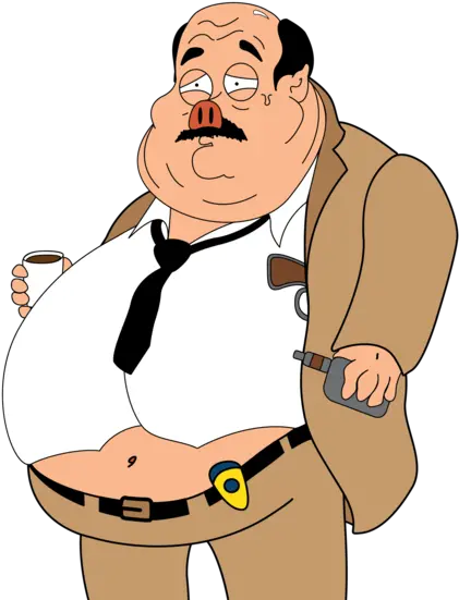  Fat Clipart Png 1 Image Fat Detective Cartoon Fat Png